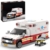 DUANT Krankenwagen Klemmbausteine Technik, Spielzeugautos der City Rescue Team Serie, Erste-Hilfe-Modell für Erwachsene, geeignet zum Sammeln und Ausstellen (39110) - 1