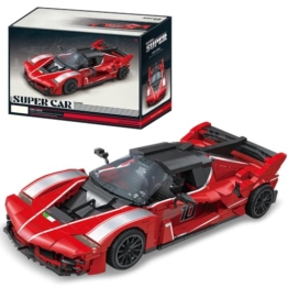 DUANT Supercar-Bausteinspielzeug, 1047 Teile, MOC Klemmbausteine Technik Auto, Spielzeug für Erwachsene zum Ausstellen und Sammeln, Sportwagen-Geschenkspielzeug