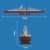 DUANT Technik FC4201 Deutsches Schlachtschiff Bismarck klemmbausteine, 2081 PCS MOC Groß WWII Deutsches Militär Kriegsschiff Marine-Schlachtschiff Modell für Erwachsene - 8