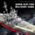 DUANT Tirpitz Schlachtschiff Bausteine, WW2 Militärserie Bismarck-Klasse Schlachtschiff 2. Schiff, Geeignet für Erwachsene Bauspielzeug Geschenk Klemmbausteine Technik Schiff - 3