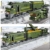 Elektrischer Militärzug aus der Rail Train Serie, KY98252, 1174 Teile - 1