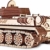 EWA Eco-Wood-Art Tank EWA EcoWoodArt 3D Holzpuzzle für Jugendliche und Erwachsene-Mechanischer Panzer T-34-85 Modell-DIY Kit, Selbstmontage, Natur - 4