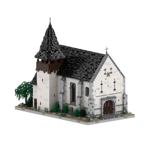 ExPrismarx Mittelalterliche Bausteinset, 11247 Teile Großes Kathedrale MOC Architektur Klemmbausteine Set, historisches Ausstellungsmodell für Enthusiasten Erwachsene - 2