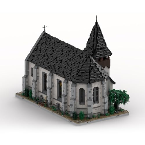 ExPrismarx Mittelalterliche Bausteinset, 11247 Teile Großes Kathedrale MOC Architektur Klemmbausteine Set, historisches Ausstellungsmodell für Enthusiasten Erwachsene - 3