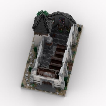ExPrismarx Mittelalterliche Bausteinset, 11247 Teile Großes Kathedrale MOC Architektur Klemmbausteine Set, historisches Ausstellungsmodell für Enthusiasten Erwachsene - 6