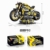 FigureArt Technik Motorrad Klemmbausteine, GULY 60519, 2500 Teile 1:5 Groß MOC Bausatz(Originalverpackung) - 6