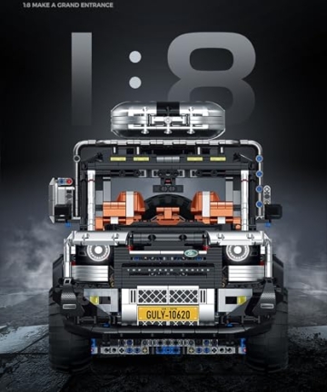 GULY 10620 Technik Offroad Geländewagen (Statische Version) 1:8