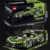FigureArt Technik Sportwagen Auto Bausatz, GULY 10628, 3838 Teile mit Motoren und LED Ferngesteuert Auto MOC Klemmbausteine (Originalverpackung) (Statische Version) - 7