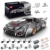 FigureArt Technik Sportwagen Auto Bausatz, GULY 10629, 3903 Teile mit Motoren und LED Ferngesteuert Auto MOC Klemmbausteine (Originalverpackung) (Dynamische Version) - 1