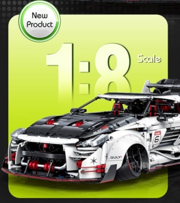 GULY 10630 Technik Sportwagen (Dynamische Deluxe-Edition) 1:8 Modell