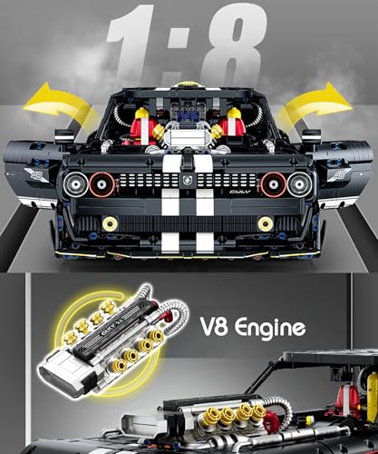 GULY 10637 Technik Sportwagen (Statische Version) 1:8 Car