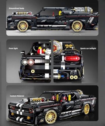 GULY 10637 Technik Sportwagen (Statische Version) Maße