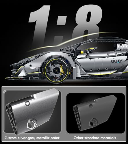 GULY 10638 – der 1:8-Sportwagen (Statische Version)