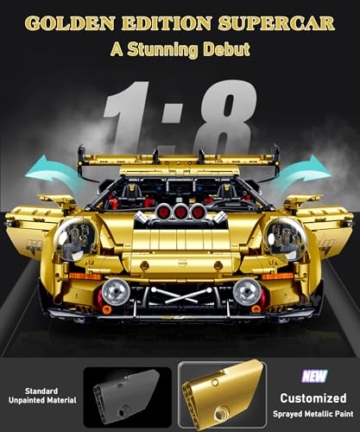 GULY 10640 Technik Sportwagen (Statische Version) 1:8 Bausatz