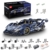 FigureArt Technik Sportwagen Auto Bausatz, GULY 10641, 3656 Teile mit Motoren und LED Ferngesteuert Auto MOC Klemmbausteine (Originalverpackung) (Dynamische Version) - 1