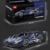 FigureArt Technik Sportwagen Auto Bausatz, GULY 10641, 3656 Teile mit Motoren und LED Ferngesteuert Auto MOC Klemmbausteine (Originalverpackung) (Dynamische Version) - 7