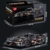 FigureArt Technik Sportwagen Auto Bausatz, GULY 10646, 3803 Teile mit Motoren und LED Groß Ferngesteuert Auto Klemmbausteine (Originalverpackung) (Dynamische Version) - 7