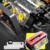 FigureArt Technik Sportwagen Auto Bausatz, GULY 10656, 3998 Teile mit Motoren und LED Groß Ferngesteuert Auto MOC Klemmbausteine für Erwachsene (Originalverpackung) (Dynamische Deluxe-Edition) - 3