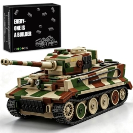 Finger Rock Militär Tiger Panzer Klemmbausteine
