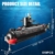 Finger Rock Submarine Atom-U-Boot-Bausätze Klemmbausteine, 519 Teile Militär Lang Atom Submarine Modell Bausteine Set City Schiff Militär U-Boot Creative Geschenk für Erwachsene und Junge Menschen - 6