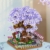 FULHOLPE Sakura Baum Bausteine Bausatz, 2200+ Klemmbausteine Modular Japanische Kirschblütenbaum Modellbausatz, Konstruktionsspielzeug Nicht Kompatibel mit Großen Marken Baumhaus - 2