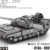 FULHOLPE Technik Panzer Bausteine, MOC Kreativität 898 Klemmbausteine Militär Leopard 2A7 Tank Modellbausatz, DIY Konstruktionsspielzeug Home Office Decor Geschenke für Jungen Erwachsene - 3