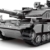 FULHOLPE Technik Panzer Bausteine, MOC Kreativität 898 Klemmbausteine Militär Leopard 2A7 Tank Modellbausatz, DIY Konstruktionsspielzeug Home Office Decor Geschenke für Jungen Erwachsene - 1
