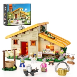 Funwhole Bauernhof-Käsehaus F9049 mit Beleuchtung