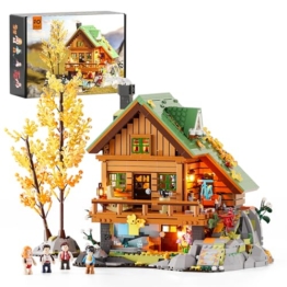 Funwhole Berghütte mit LED-Beleuchtung F9035