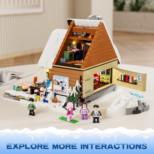 FUNWHOLE Christmas Ski House