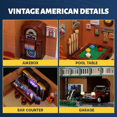 FUNWHOLE F9054 City Car-Motel – 1970 Teile