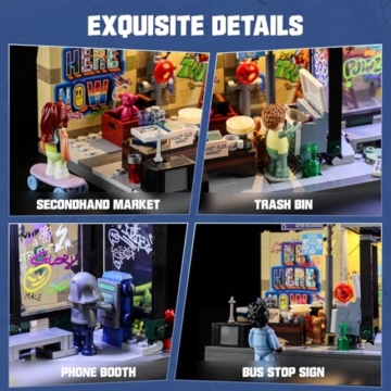 FUNWHOLE F9066 Graffiti-Bushaltestelle