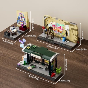 FUNWHOLE F9066 Graffiti-Bushaltestelle