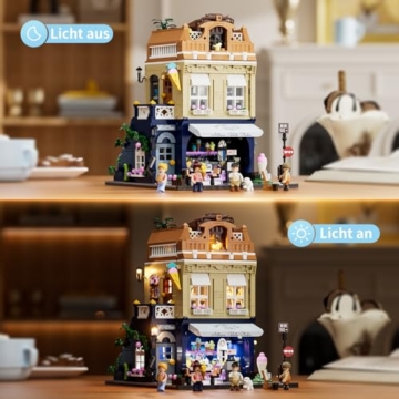 FUNWHOLE F9078 Stadtleben mit Eisdiele