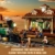 FUNWHOLE Western Station Building Blocks Set with LED Light, 1974 Pieces Building Blocks Train Station Old West Model Train Toy Clamping Blocks for Adults and Teenagers - 2