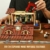 FUNWHOLE Western Station Building Blocks Set with LED Light, 1974 Pieces Building Blocks Train Station Old West Model Train Toy Clamping Blocks for Adults and Teenagers - 5