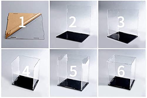 Havefun Acryl Vitrine Kompatibel Mit LEGO 42096 Technic Porsche 911 RSR, Schaukasten Showcase Staubdichte Display Case für LEGO 42096 - Nicht Enthalten Modellbausatz (01 - 2MM) - 3