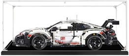 Havefun Acryl Vitrine Kompatibel Mit Lego 42096 Technic Porsche 911 RSR, Schaukasten Showcase Staubdichte Display Case für Lego 42096 - Nicht Enthalten Modellbausatz (01 - 2MM) - 1