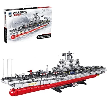 HENGTAI 92018 Warships World Minsk Flugzeugträger kompatibel mit Lego
