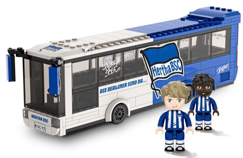 Hertha BSC Berlin 3D Bausteinsatz Mannschaftsbus BAU-Set BRYX-Steine HBSCB - 2
