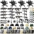 HIDE Waffen Set, Minifiguren Maske, Helm und Blaster , Custom Military Waffen Set Kompatibel Mit Lego Figuren Soldaten SWAT Team Polizei