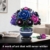 HiWEEGO Blumen Bonsai Baum Bauspielzeug - Rosen Bonsai Spielzeug Pflanze für die Wohnraumdekoration, 507 Teile Blumen Bausteine Set Dekoration, Weihnachts und Geburtstagsgeschenk für Erwachsene - 3