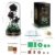 HiWEEGO Blumen Rosen Bausatz mit LED Licht, 232 Teile Schwarzer Rosenstrauß, 3.6MM Blumenstrauß Baustein Spielzeug, Botanische Kollektion Valentinstagsgeschenk für Mädchen, Erwachsene und Frauen - 5