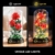 HiWEEGO Rosen Blumenstrauß Bauset mit LED Licht – 3,6 MM Rosenstrauß mit Abdeckung Ostergeschenke für Freundin Ehefrau Erwachsene, 215 Teiles Blumen Bausatz Heimdekoration Botanische Künstliche (Rot) - 3
