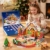 HOGOKIDS 2026 Adventskalender Lebkuchenhaus Achterbahn-Bausatz mit Licht - 7