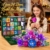 HOGOKIDS Blumen Adventskalender, 24-Tage Weihnachts Bauset mit Licht - 2
