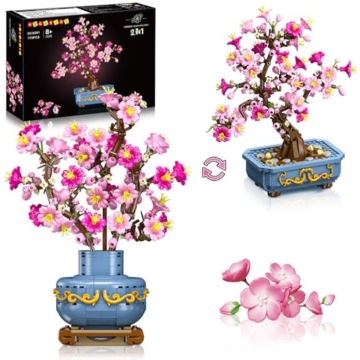 HOGOKIDS Kirschblüten-Bonsai Bauset (775 Teile)