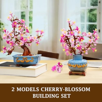 HOGOKIDS Kirschblüten-Bonsai Bauset (775 Teile)