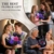 HOGOKIDS Blumen Rosenstrauß Bausatz - 14 Violetter Schwarze Rosen Künstliche Blumenstrauß, 546 Teile Botanik Flower Kollektion Set als Zimmer-Deko, Kunstblumen Pflanzen Geschenk für Erwachsene Frauen - 5