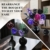 HOGOKIDS Blumen Rosenstrauß Bausatz - 14 Violetter Schwarze Rosen Künstliche Blumenstrauß, 546 Teile Botanik Flower Kollektion Set als Zimmer-Deko, Kunstblumen Pflanzen Geschenk für Erwachsene Frauen - 8